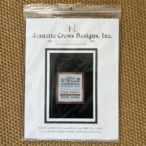 Jeanette Crews Designs Counted Cross Stitch Kit